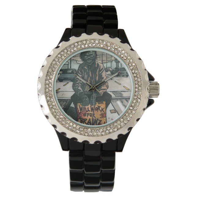 Reloj De Pulsera Trabajará Para Brainz (Anverso)