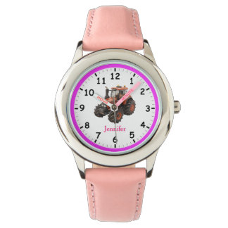 Reloj De Pulsera Tractor de granja infantil