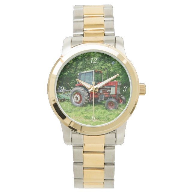 Reloj De Pulsera Tractor internacional antiguo (Anverso)