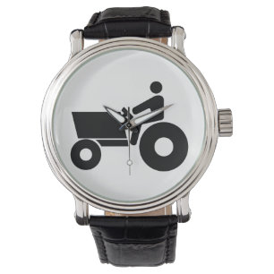 Reloj De Pulsera Tractor que cultiva el Rótulo