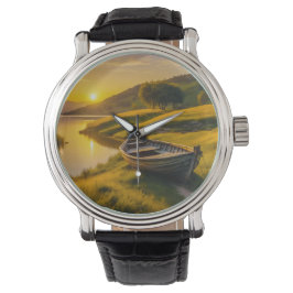 Reloj De Pulsera Tranquil amanecer