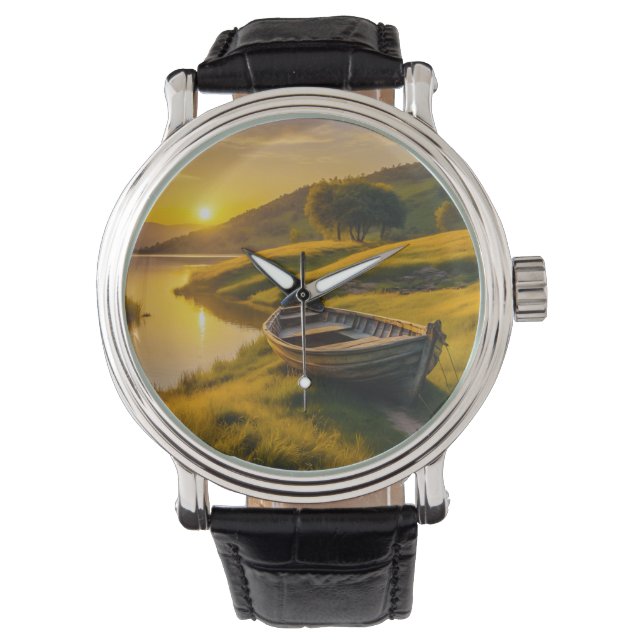 Reloj De Pulsera Tranquil amanecer (Anverso)