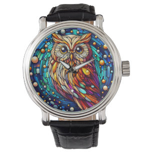 Reloj De Pulsera Tranquilidad en un banco de vidrio y flores en man
