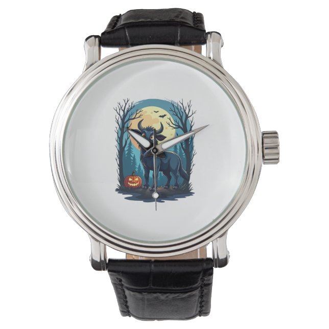 Reloj De Pulsera Transformación de hombre lobo de vaca (Anverso)