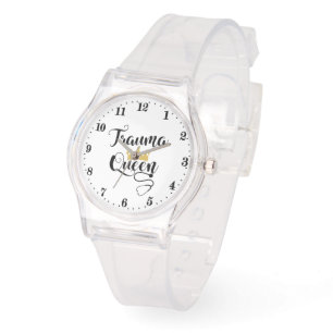Reloj De Pulsera Trauma lindo Reina enfermera arte de palabras