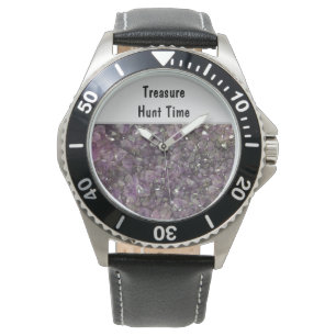 Reloj De Pulsera Treasure Hunt Time Avid Rock Collector Rockhound