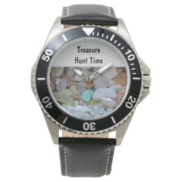 Reloj De Pulsera Treasure Hunt Time Avid Rock Collector Rockhound