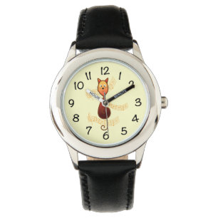 Reloj De Pulsera Treble Clef Cat