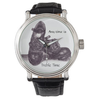 Reloj De Pulsera Treble Time Wristwatch