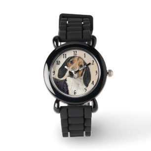Reloj De Pulsera Treeing Walker Coonhound Painting - Arte original