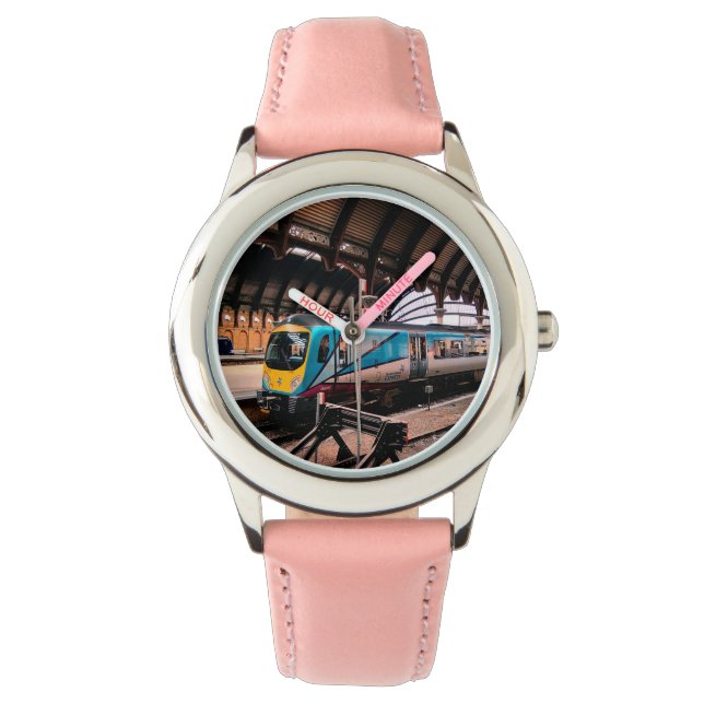 Reloj De Pulsera Tren azul (Anverso)