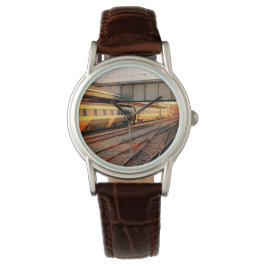 Reloj De Pulsera Tren bajo el puente