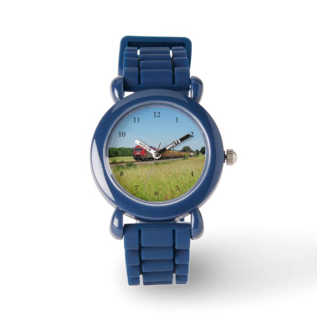 Reloj De Pulsera Tren de carga en Simtshausen (Anverso)