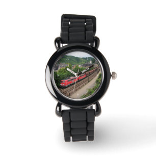 Reloj De Pulsera Tren de carga en St. Goar