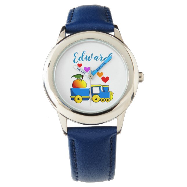 Reloj De Pulsera Tren de juguete colorido (Anverso)