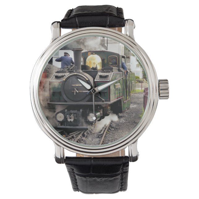 RELOJ DE PULSERA TRENES DE VAPOR (Anverso)