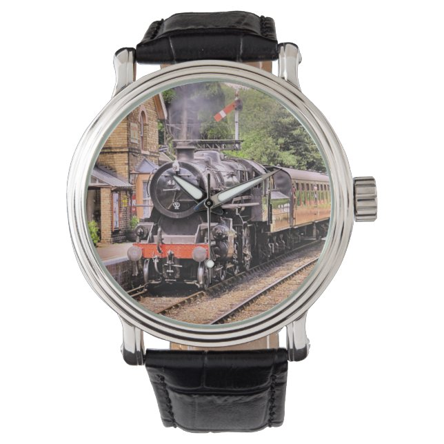RELOJ DE PULSERA TRENES DE VAPOR (Anverso)