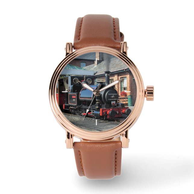 RELOJ DE PULSERA TRENES DE VAPOR (Anverso)