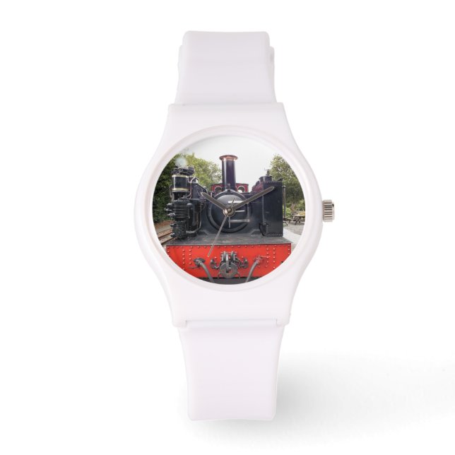 RELOJ DE PULSERA TRENES DE VAPOR (Anverso)