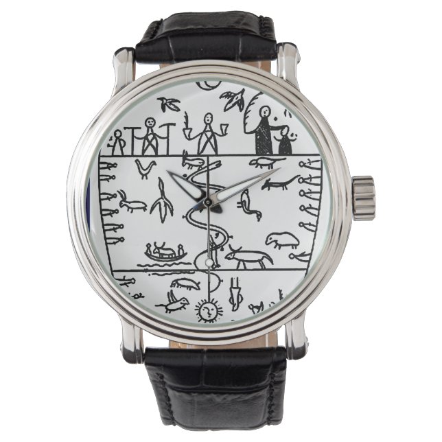 Reloj De Pulsera Tres Capas de la Vida (Anverso)