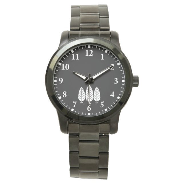 Reloj De Pulsera Tres cedros japoneses (Anverso)