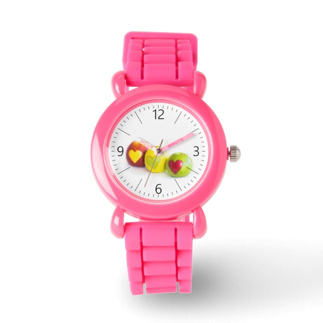Reloj De Pulsera Tres manzanas (Anverso)