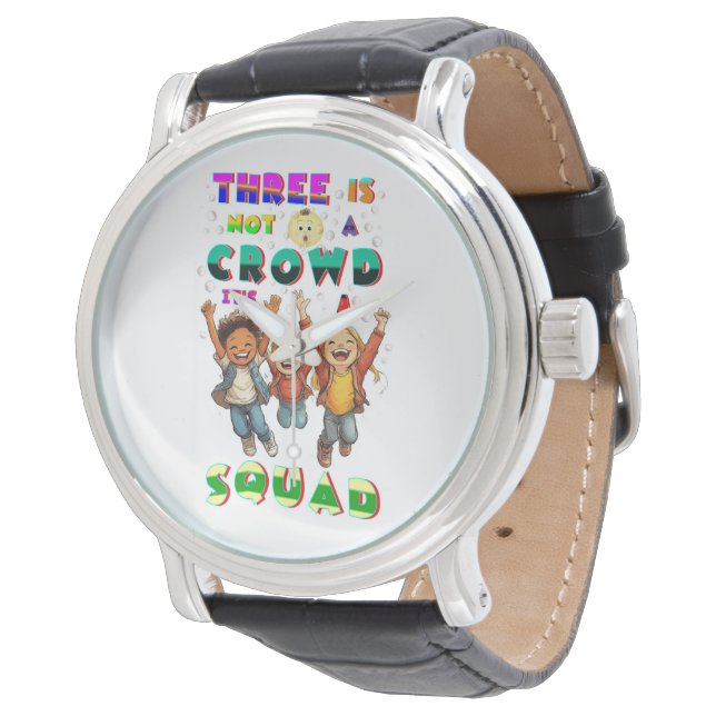 Reloj De Pulsera Tres No Es Una Multitud Es Un Equipo (Angular)