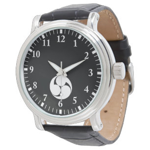 Reloj De Pulsera Tres remolinos a la izquierda (Jinuki)