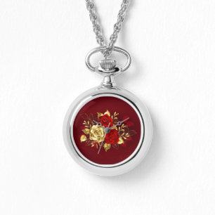 Reloj De Pulsera Tres Rosas Joyas