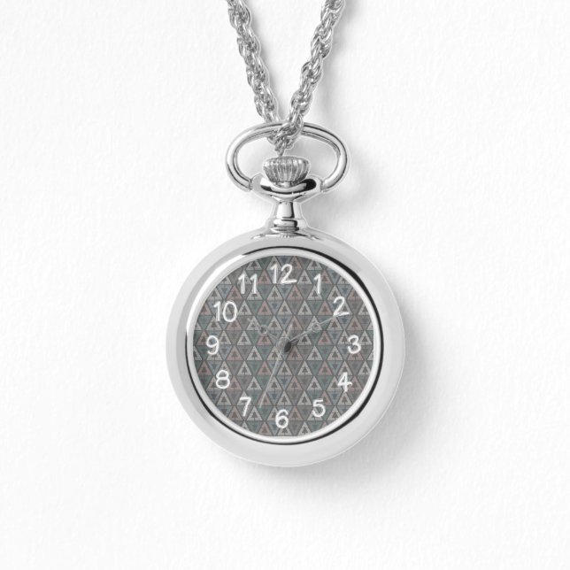 Reloj De Pulsera Triángulos escandinavos (Anverso)