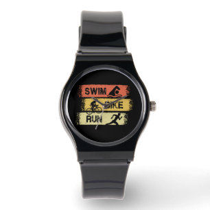 Reloj De Pulsera Triatlón - Nadar Bicicleta Correr