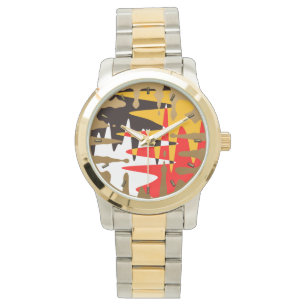 Reloj de pulsera Tribal Watch Modern 4 Naciones Ar