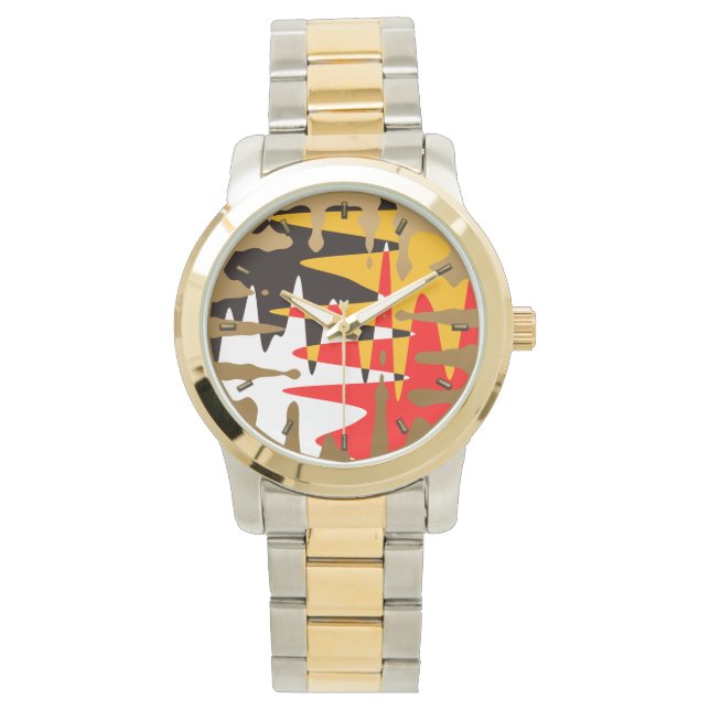 Reloj de pulsera Tribal Watch Modern 4 Naciones Ar (Anverso)