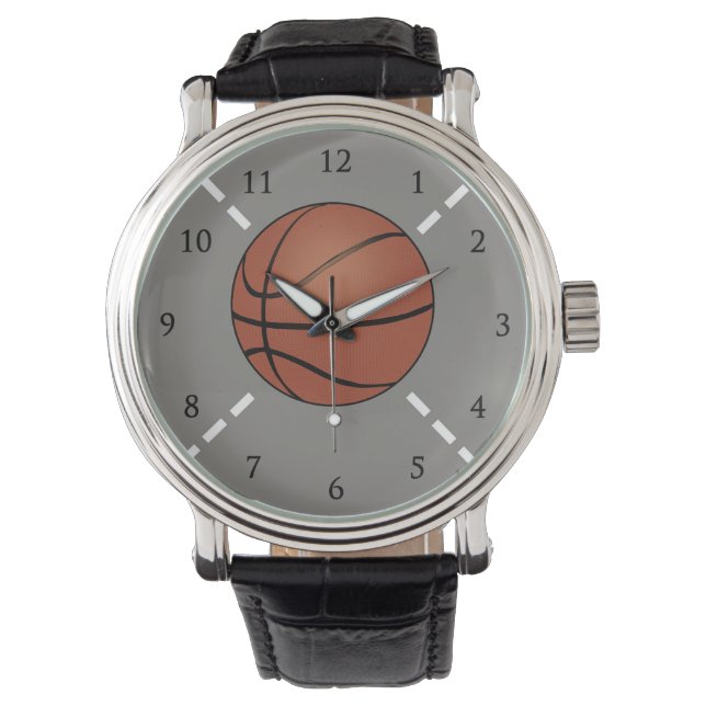Reloj De Pulsera Tribunal de Baloncesto (Anverso)