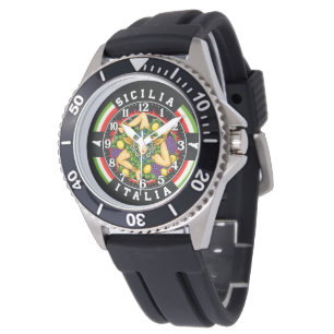 Reloj De Pulsera Trinacria Sicilia Italia