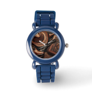 Reloj De Pulsera Trío occidental: Gorra, botes, rebelión