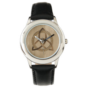 Reloj De Pulsera Triquetra Celta Trinity Knot