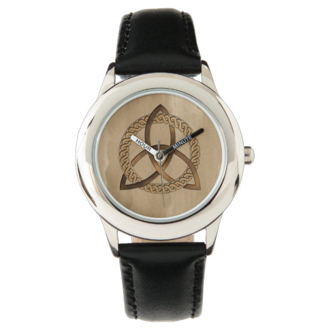 Reloj De Pulsera Triquetra Celta Trinity Knot (Anverso)