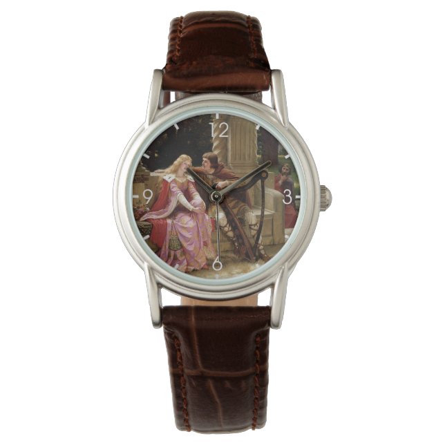 Reloj De Pulsera Tristan and Isolde (Romance medieval) (Anverso)
