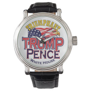 Reloj De Pulsera Triunfo Trump Pence Mens Watch
