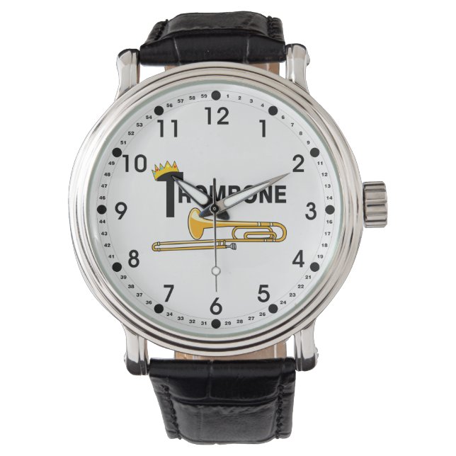Reloj De Pulsera Trombone real (Anverso)