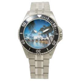 Reloj De Pulsera Tropical Bora Bora