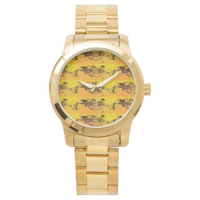 Reloj De Pulsera Trucha, bajo y crappie tres favoritos de peces con (Anverso)