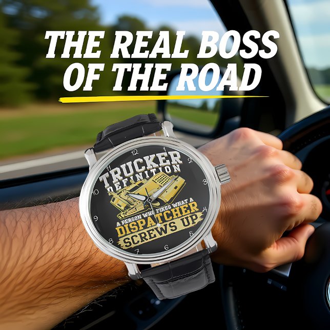 Reloj De Pulsera Trucker Definition: Fixes Dispatcher's Errors (Subido por el creador)