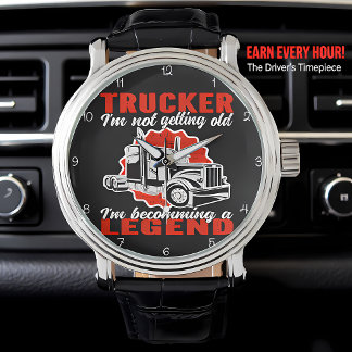 Reloj De Pulsera Trucker Grandfather: Grandchildren's Best Legend
