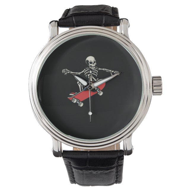 Reloj De Pulsera truco de skateboarding (Anverso)