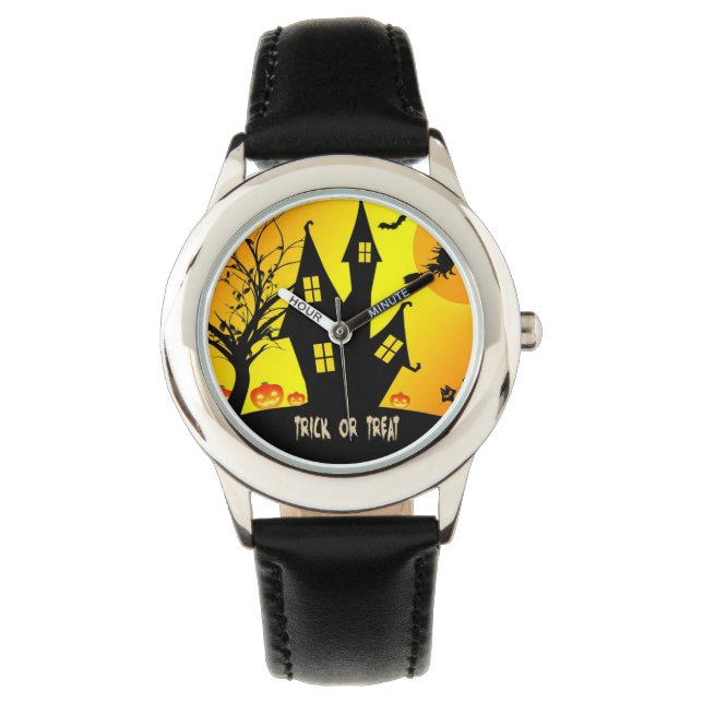 Reloj De Pulsera Truco o vístete para Halloween (Anverso)
