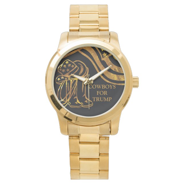 RELOJ DE PULSERA TRUMP (Anverso)