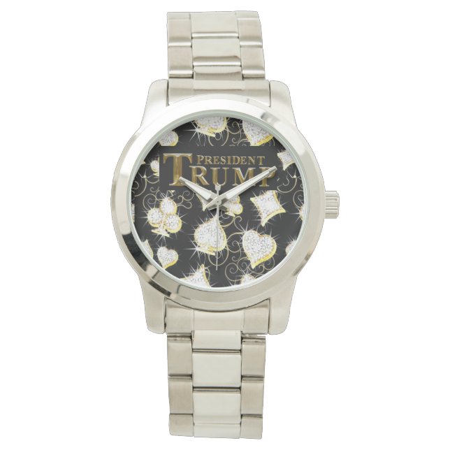 RELOJ DE PULSERA TRUMP (Anverso)
