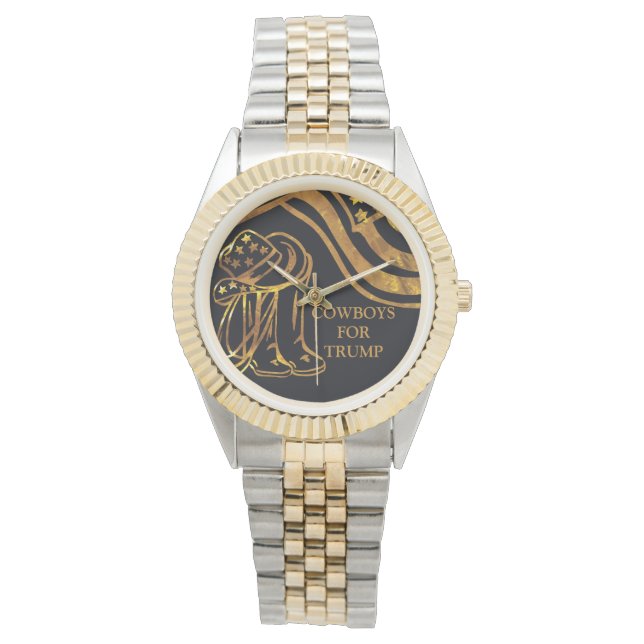 RELOJ DE PULSERA TRUMP (Anverso)